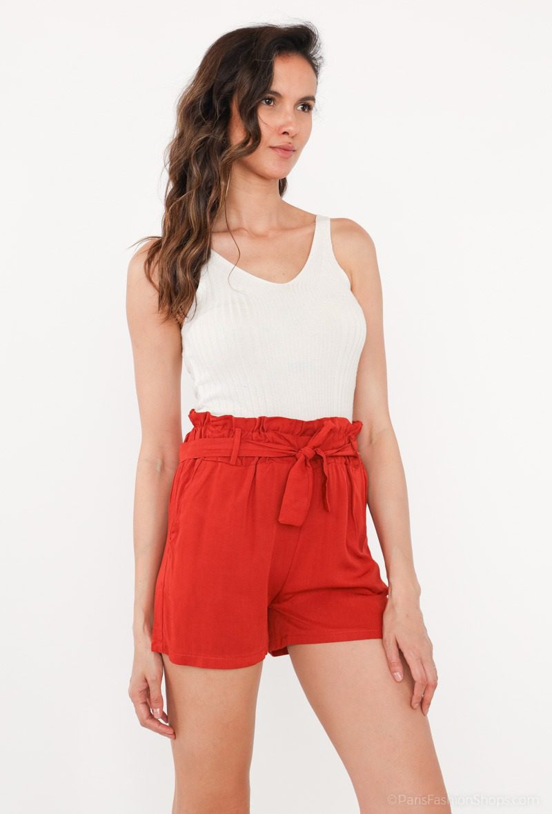 Short Fluide Brique – Image 4