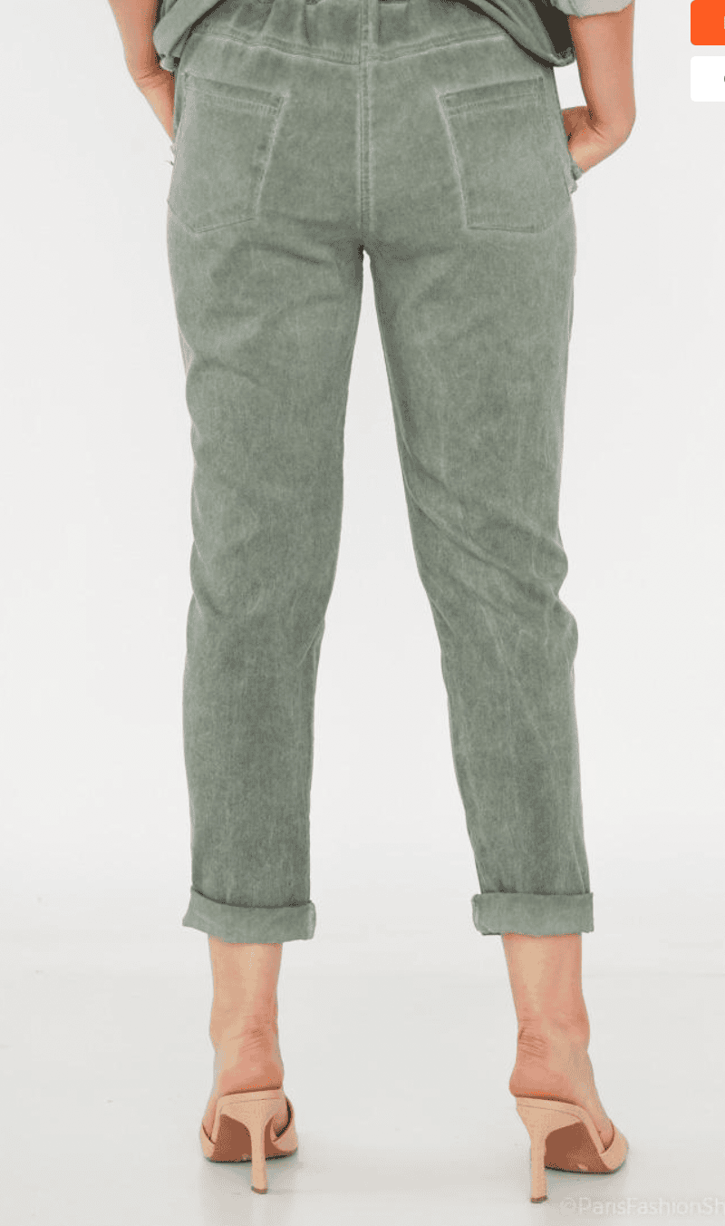 Pantalon Jog Beige – Image 4