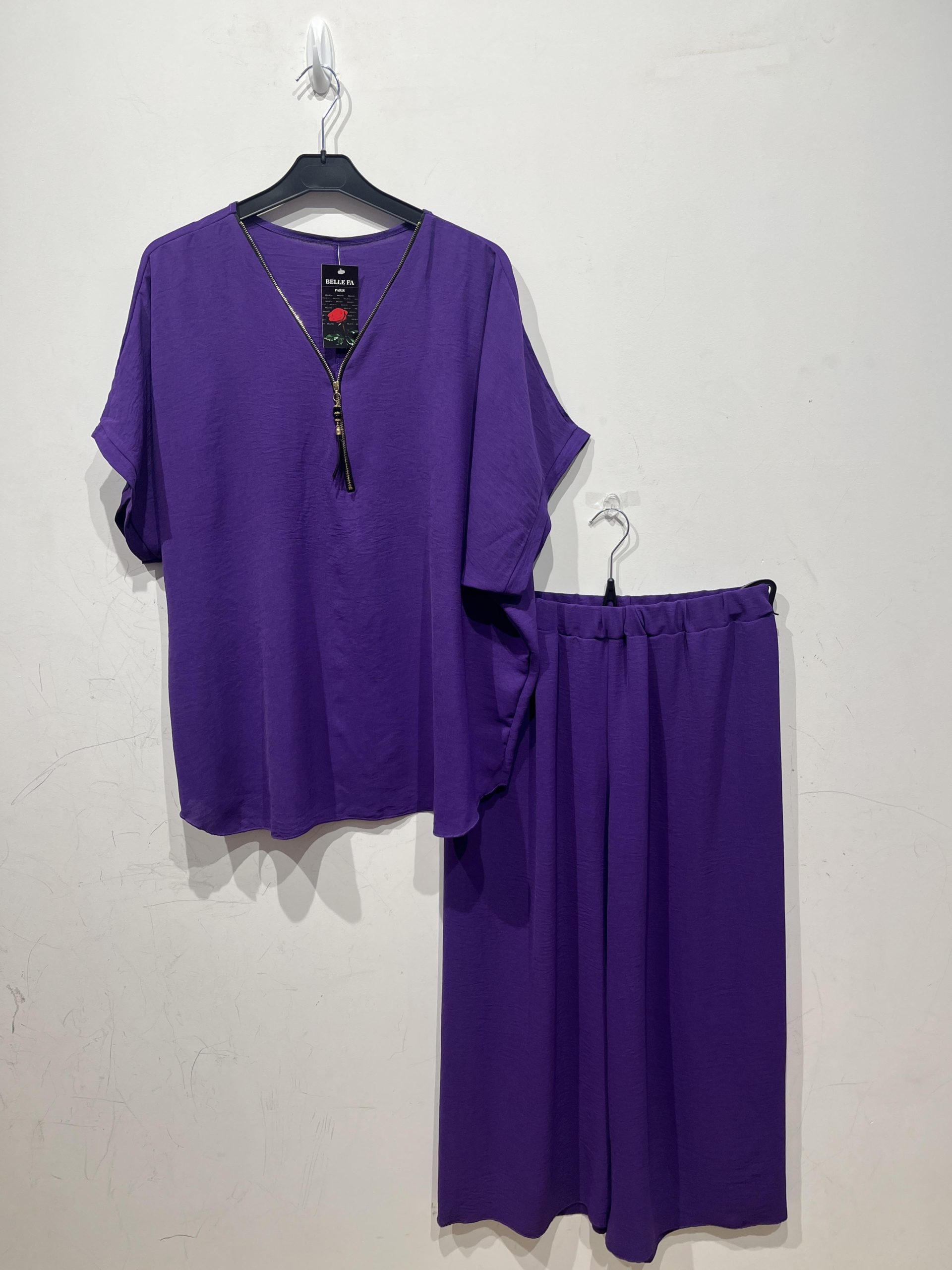 Ensemble Pantalon Violet