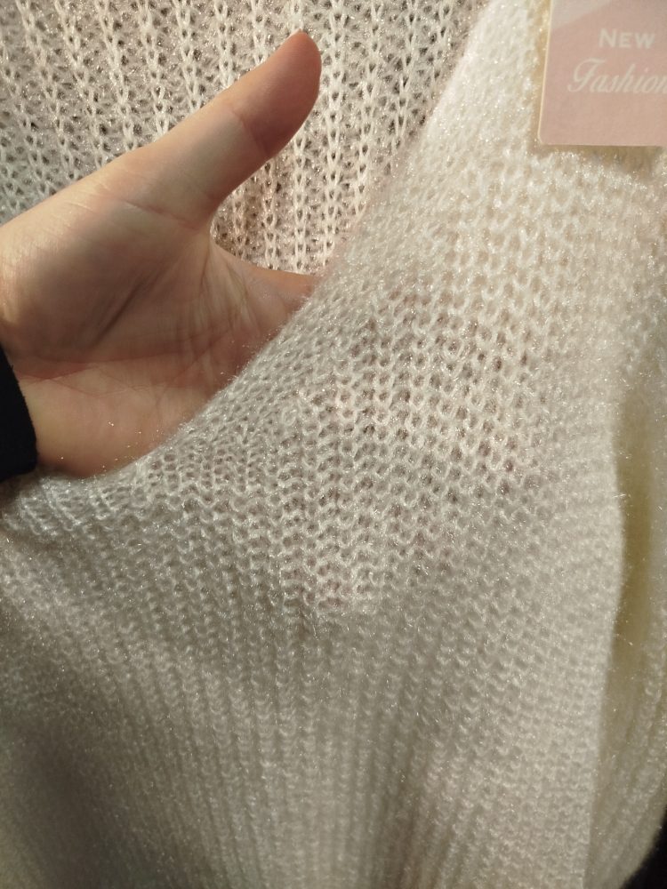 Pull Blanc Laine – Image 4